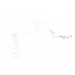 J0912-13-11 - 16A Rear Jack Swivel Pin
