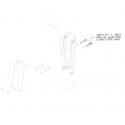 J0810-37-11 - 32/35/45 Rear Jack Lower Bushing Bolt