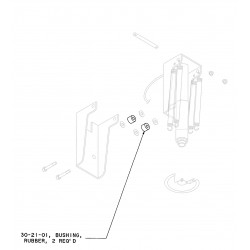 RVA-SP-02 - Rear RVA Jack Bushing - 9/16" ID (SET OF TWO)