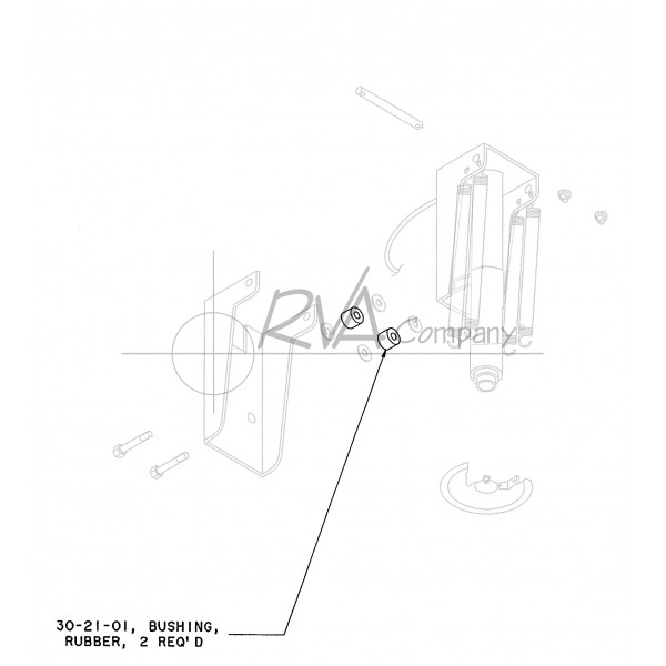 RVA-SP-02 - Rear RVA Jack Bushing - 9/16" ID (SET OF TWO)