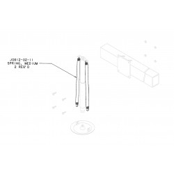 J0912-02-11 - Front RVA 16A Jack Spring - Medium (Single Spring) J0912-02-11 - Front RVA 16A Jack Spring - Medium (Single Spring)