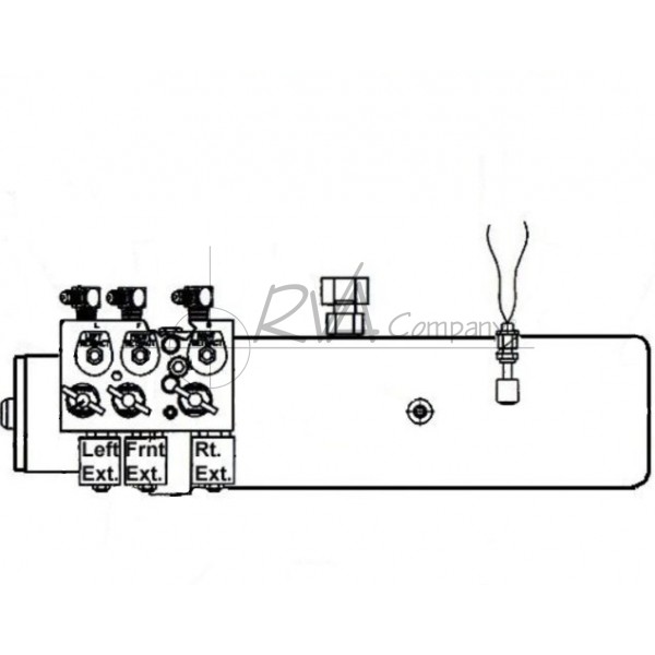 J0912-20-01 - RVA Hydraulic Pump Assembly (W/O Manifold Assem) 16a