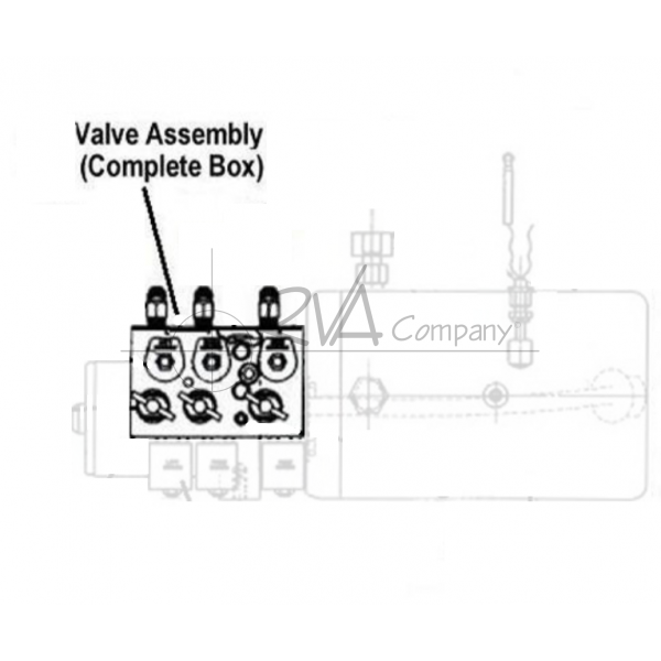J0914-24-01 - RVA Hydraulic Valve Body Assembly