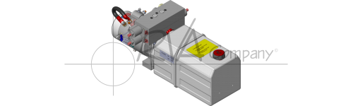 RVA-PA-01 - New Design RVA Hydraulic Pump Assembly (W/Solenoids)